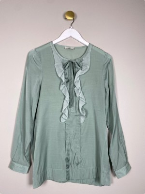 Day Birger et Mikkelsen str. M <br/> grøn bluse