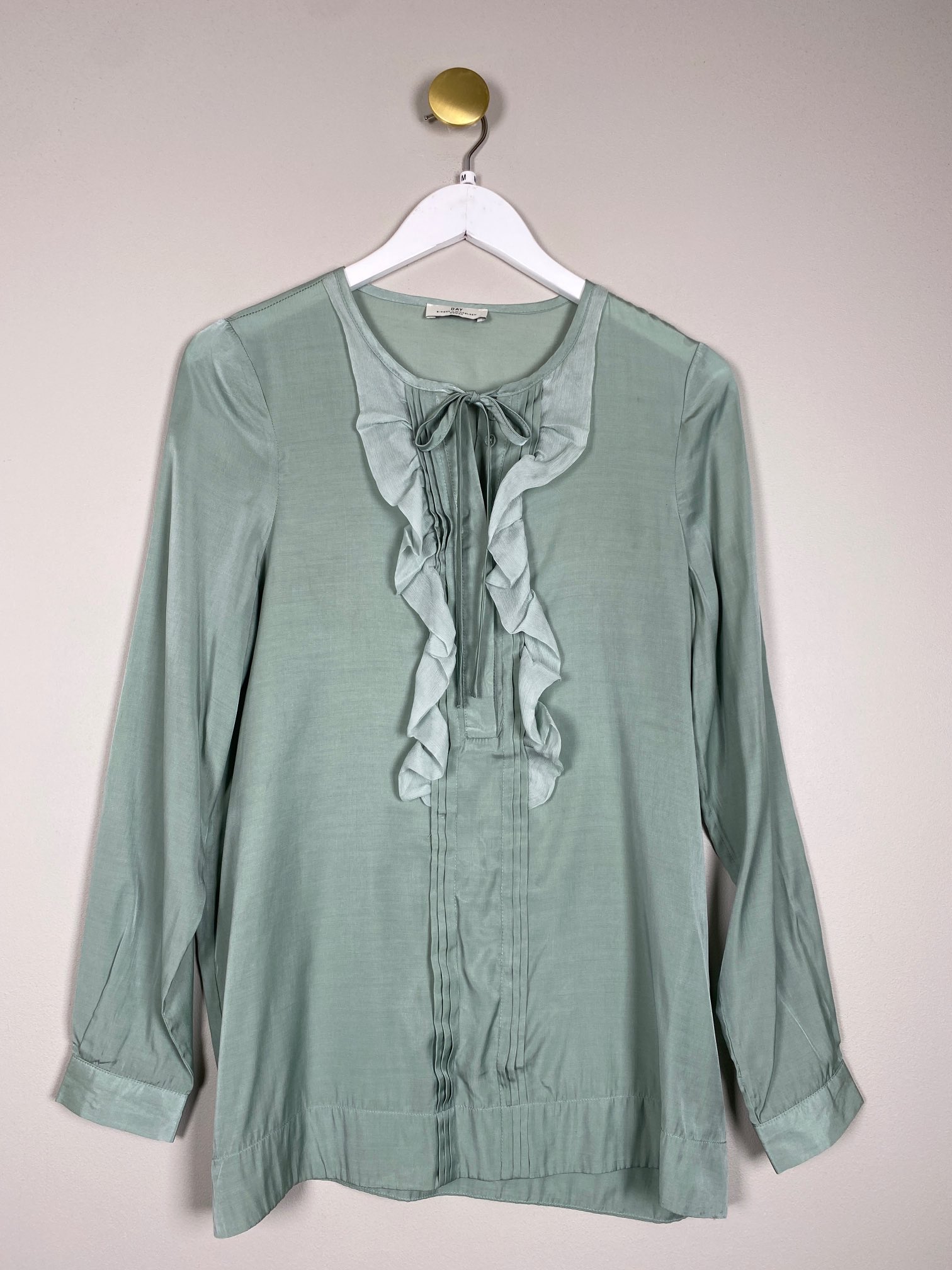 Day Birger et Mikkelsen str. M <br/> grøn bluse