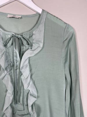 Day Birger et Mikkelsen str. M <br/> grøn bluse
