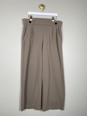 JDY str. XL <br/> gråbrune bukser med brede ben