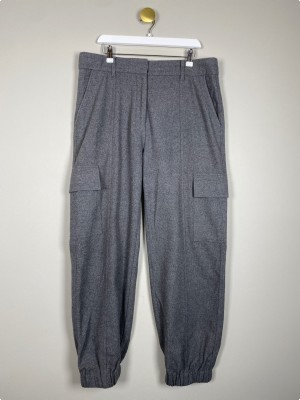 Second Female str. XL <br/> grå cargopants