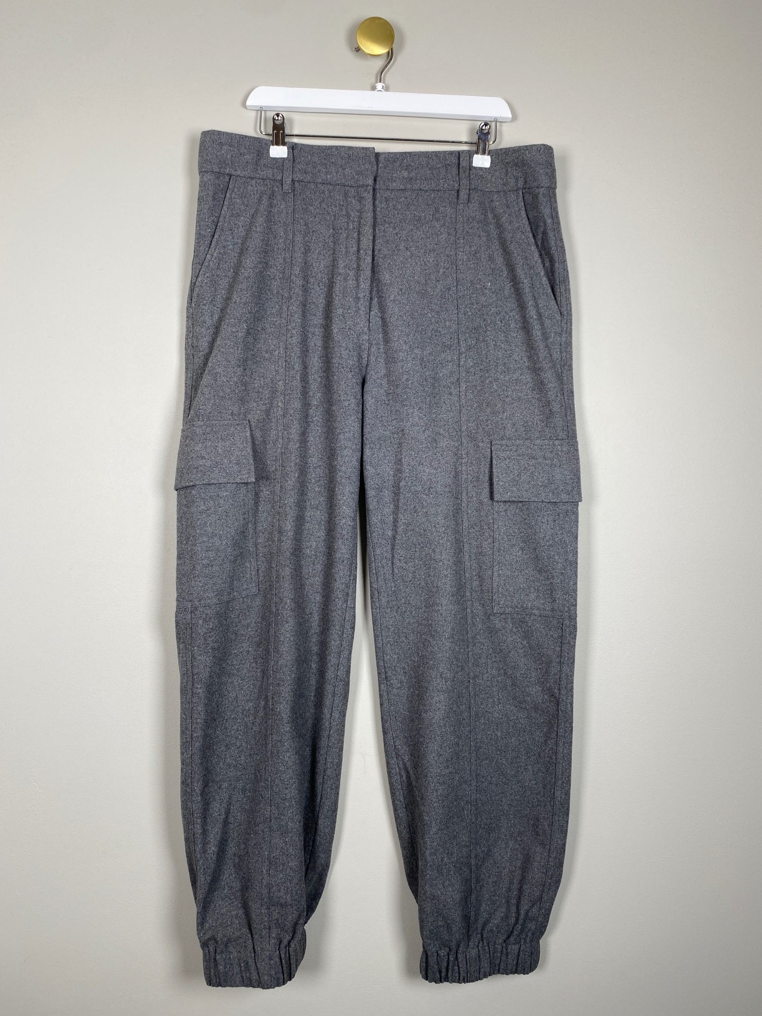 Second Female str. XL <br/> grå cargopants