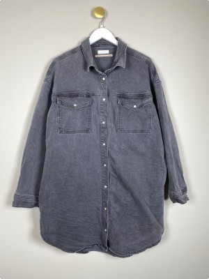 2ndday str. 44 <br/> grå denimskjorte