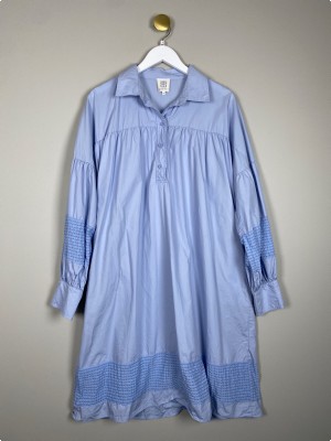Second Female str. XL <br/> blå kjole
