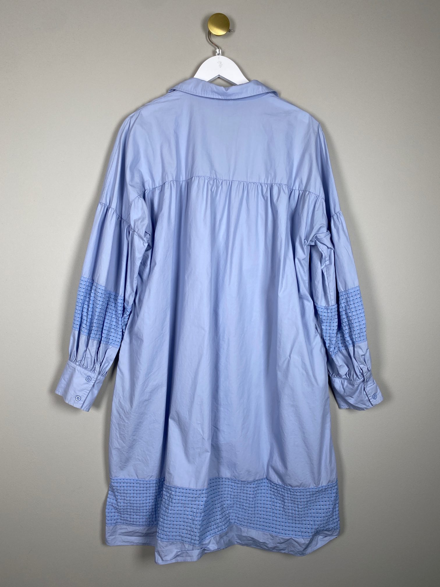 Second Female str. XL <br/> blå kjole - Billede 3