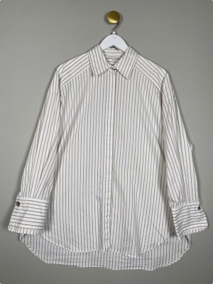 Second Female str. XL <br/> stribet skjorte