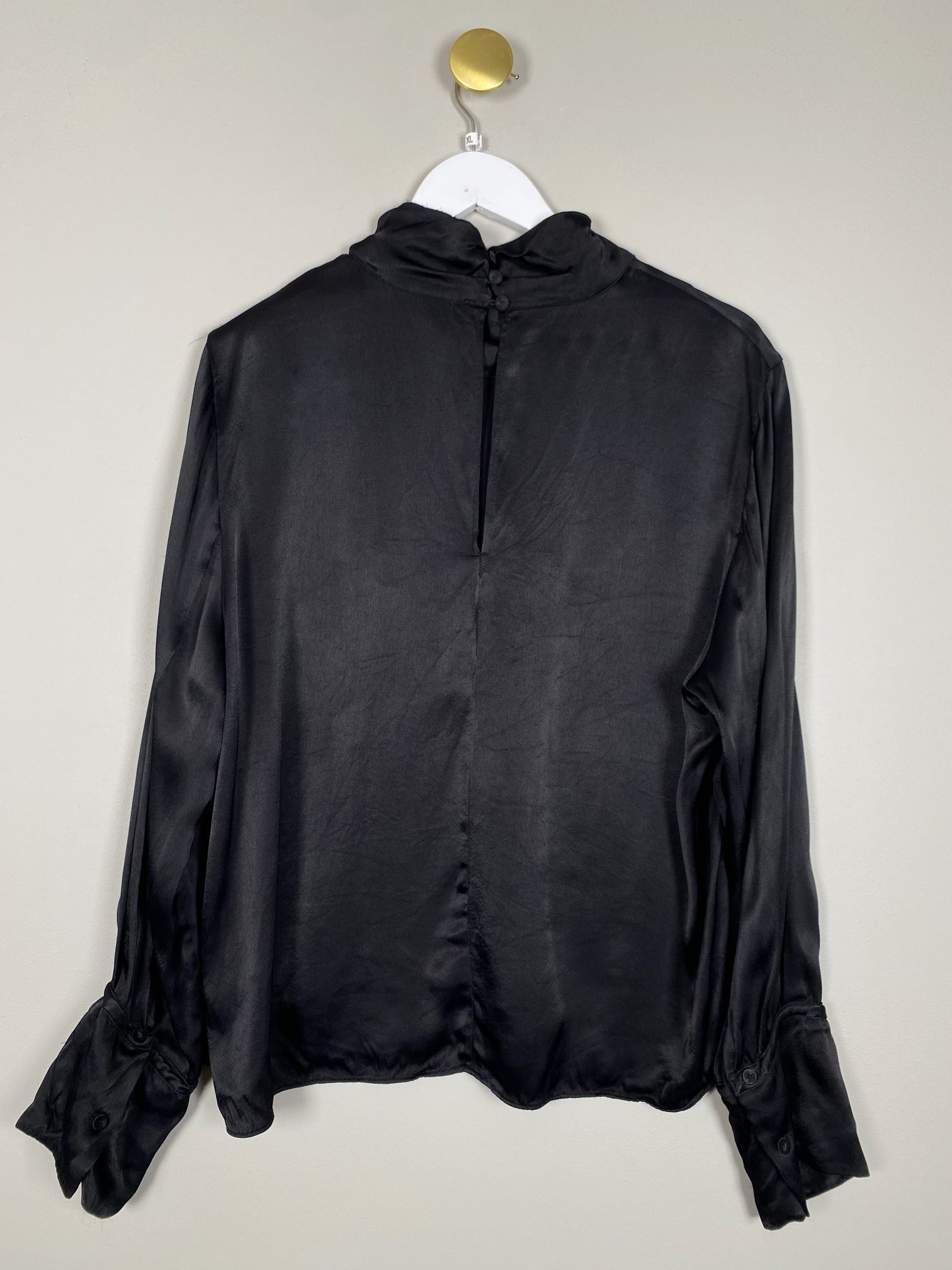 Second Female str. XL <br/> sort bluse - Billede 3