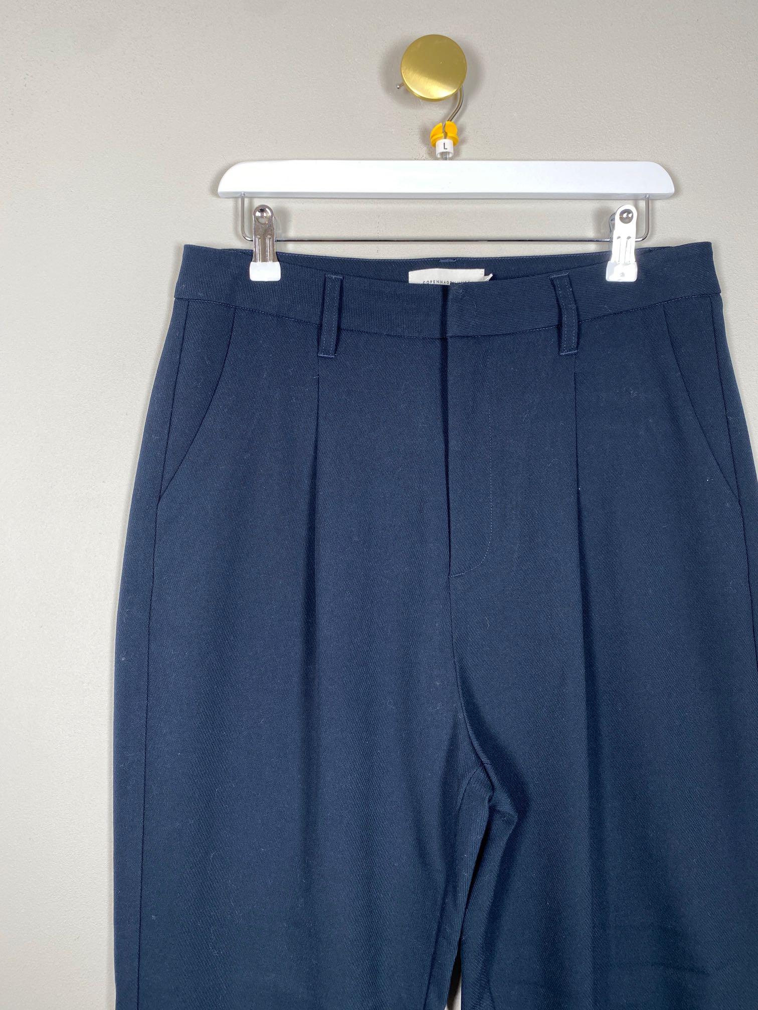 Copenhagen Muse str. L <br/> mørkeblå bukser - Billede 2