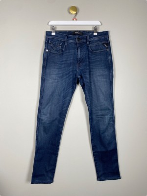 Replay str. 34 <br/> blå jeans