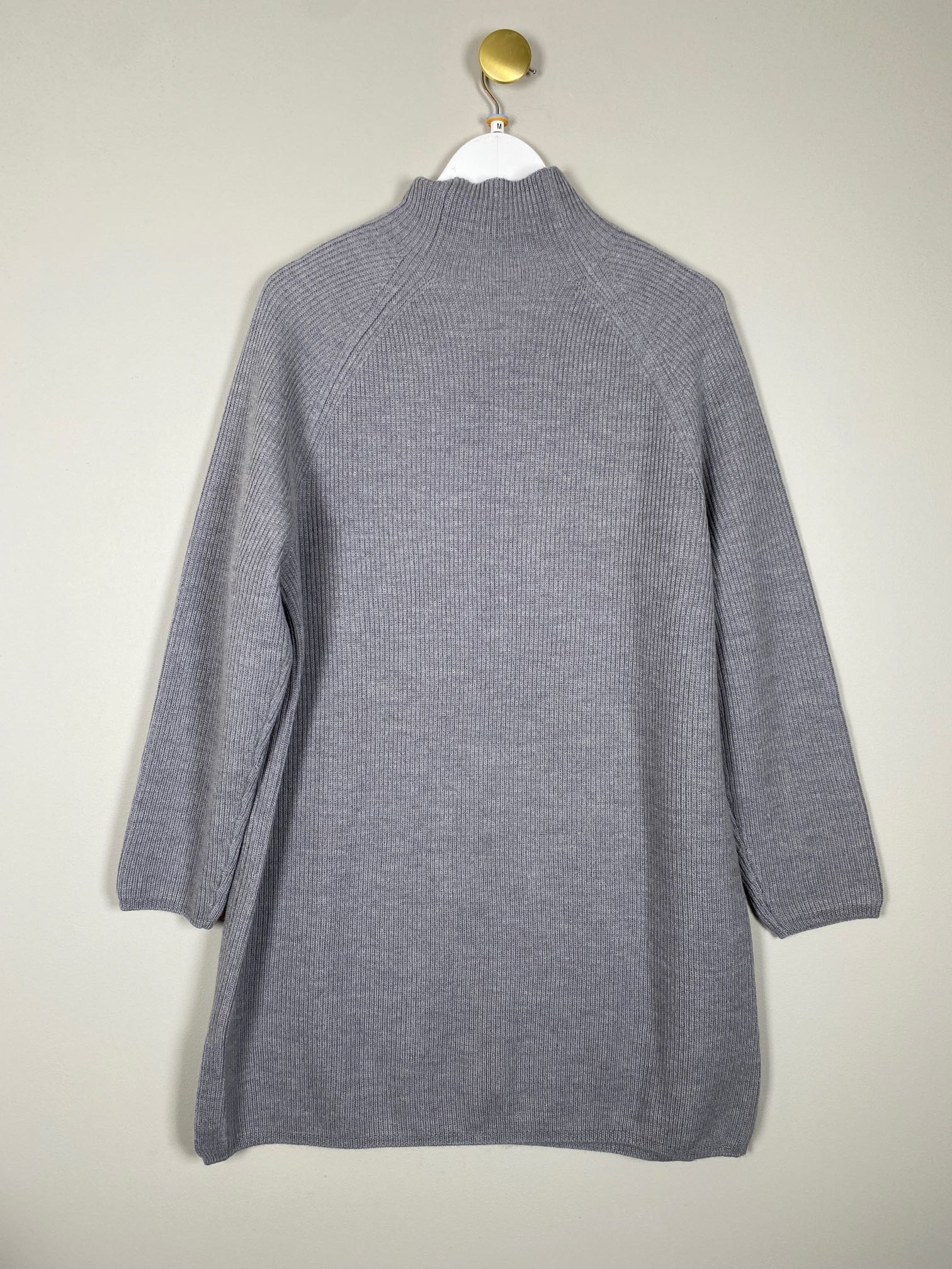 MaxMara str. M <br/> grå tunika i uld - Billede 3