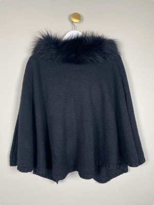 Uldahl <br/b> sort poncho