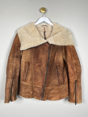 Millestone Woman str 38 <br/b> lammeskindsjakke