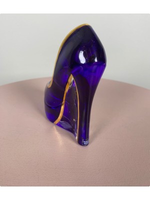 Kosta Boda glas skulptur <br/b> smuk stilethæl