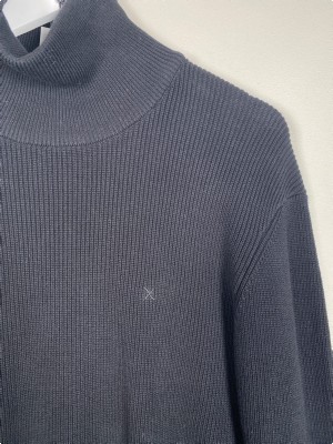 Clean Cut Copenhagen str. M <br/b> sort rullekravetrøje