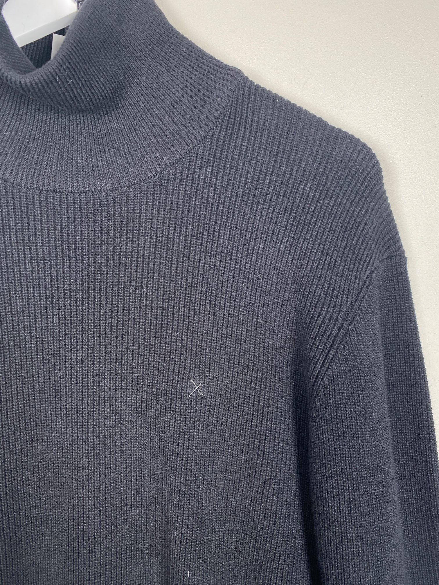 Clean Cut Copenhagen str. M <br/b> sort rullekravetrøje - Billede 2