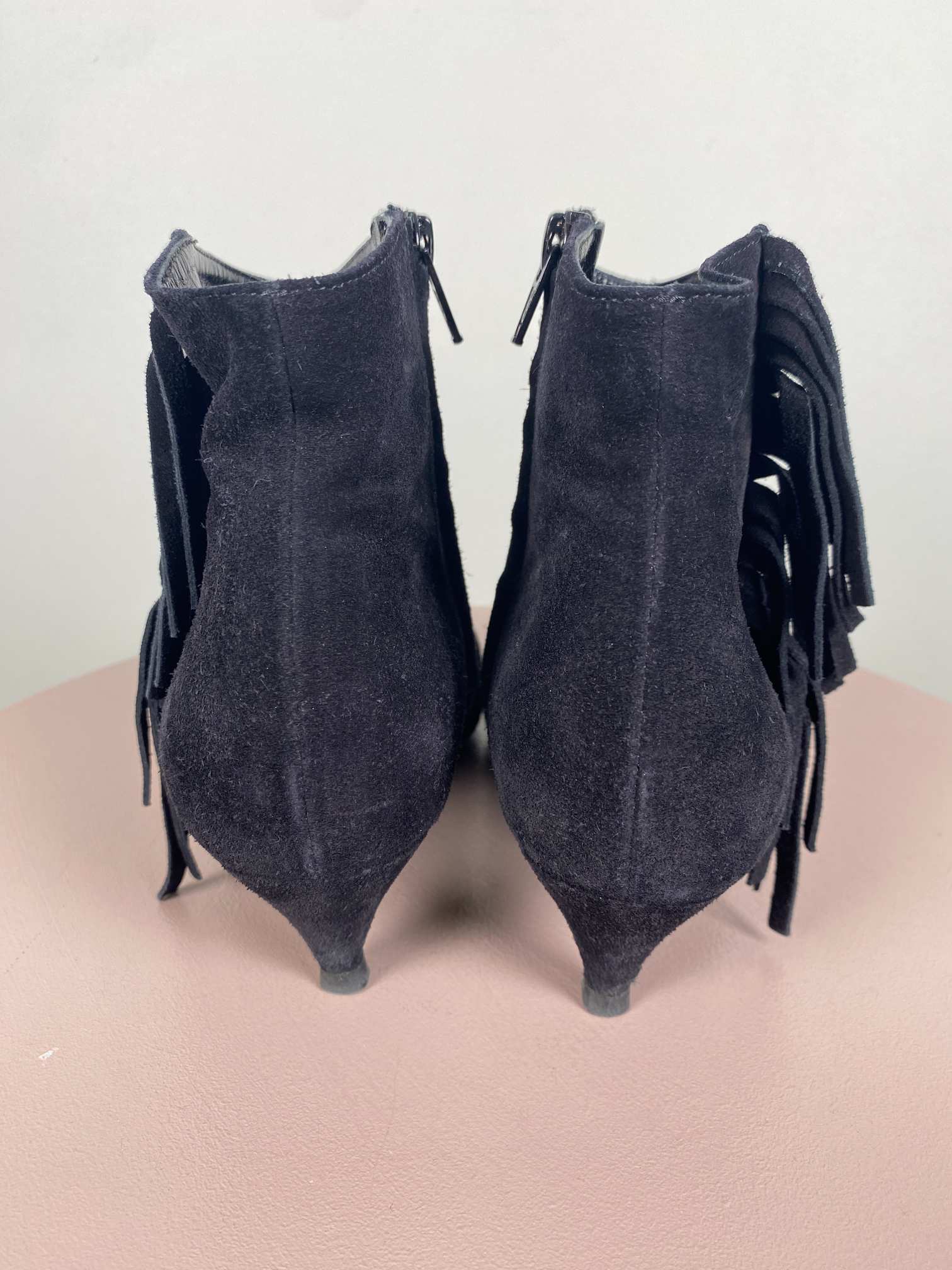 Saint Laurent str. 36,5 <br/> sort ankelstøvle (incl. box) - Billede 6