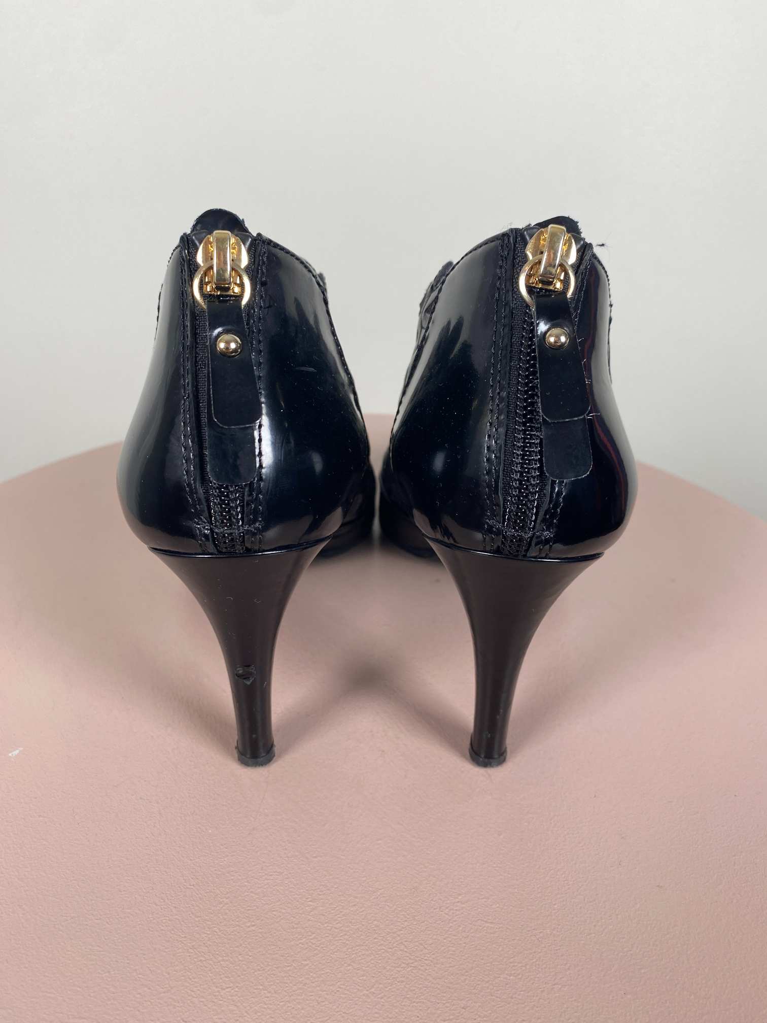 Fonnesberg str. 37 <br/> sort stilet med mønster - Billede 6