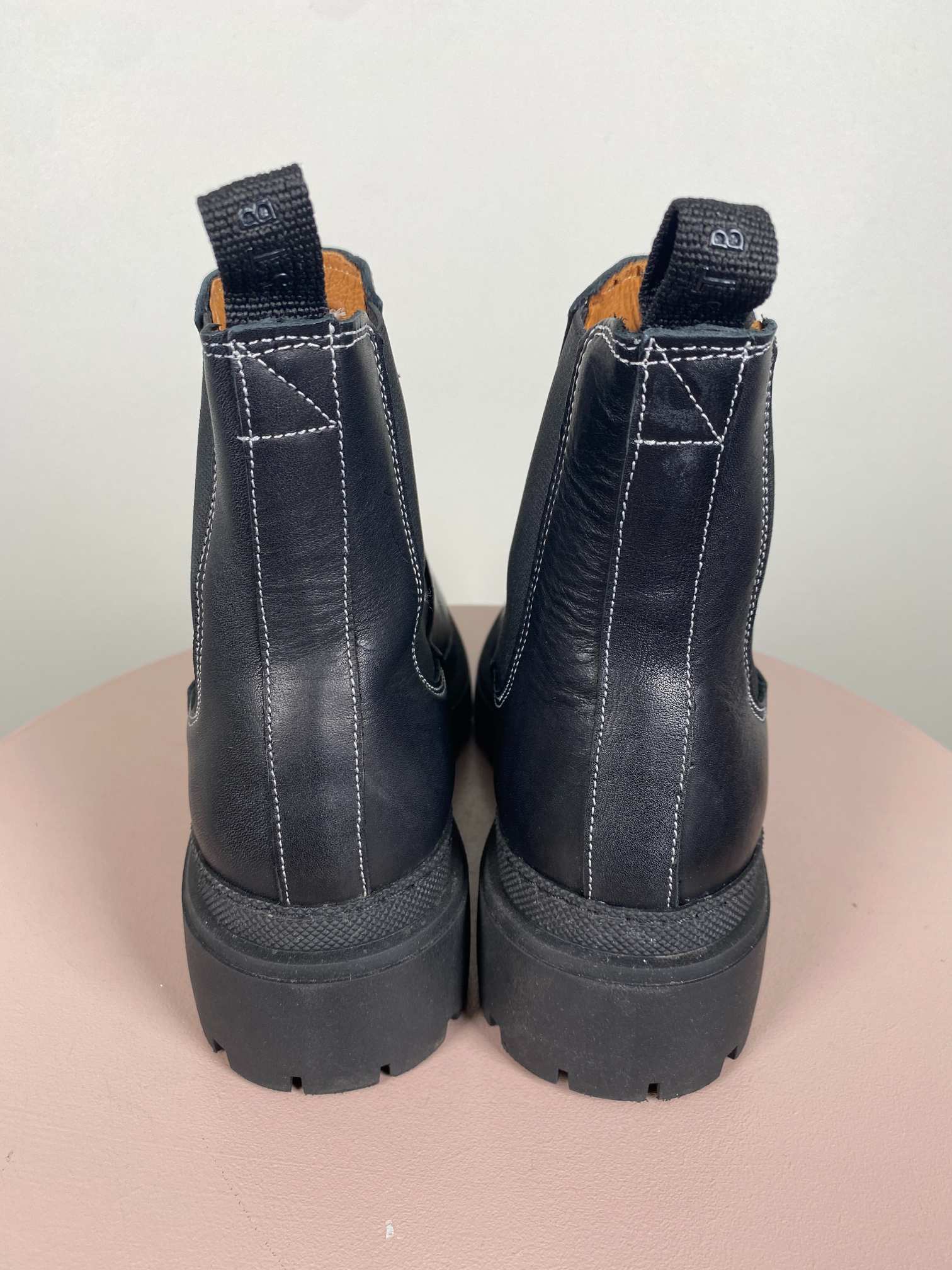 Shoe the Bear str. 38 <br/> Iona chelsea læderstøvle - Billede 6