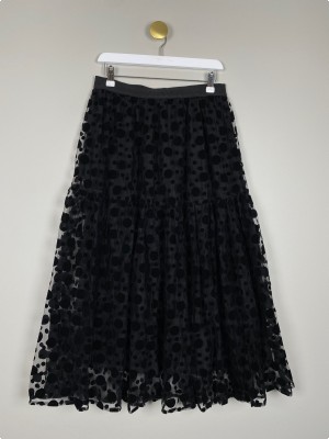 Masai str. XS/S <br/> sort nederdel med tyl