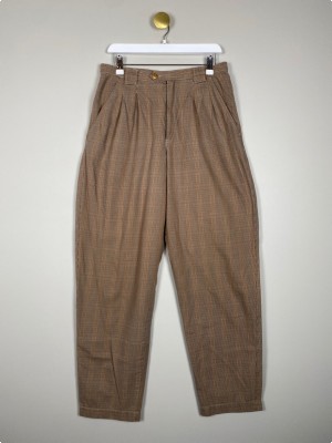 Liz Wear str. 40 <br/> brune bukser med tern