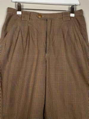 Liz Wear str. 40 <br/> brune bukser med tern