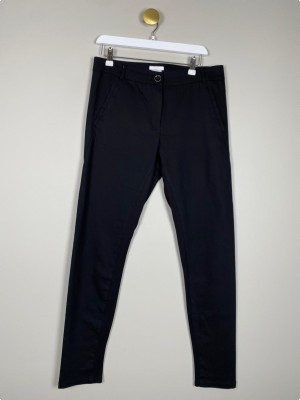 Claire str. 38 <br/> sorte bukser med stretch