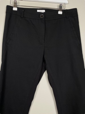 Claire str. 38 <br/> sorte bukser med stretch