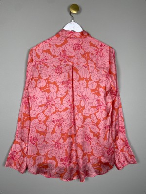 Karmamia str. L <br/b> Rosa orange skjorte