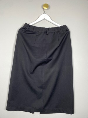 mbyM str. L <br/b> Sort lang nederdel