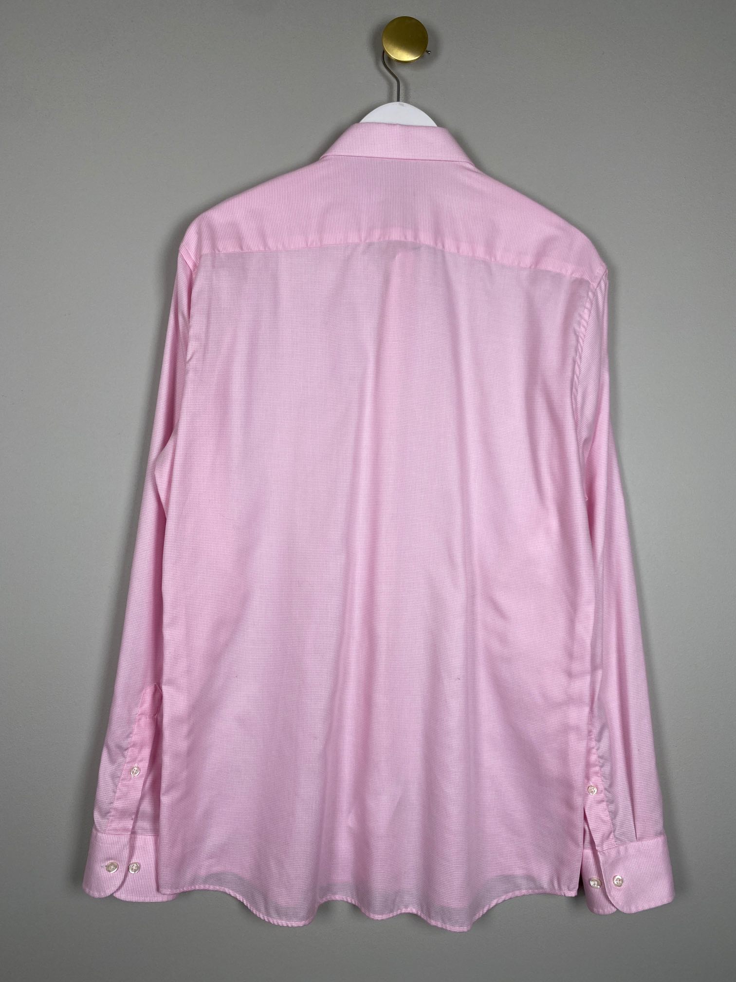 Eterna str. 42 <br/> lyserød skjorte, slim fit - Billede 3