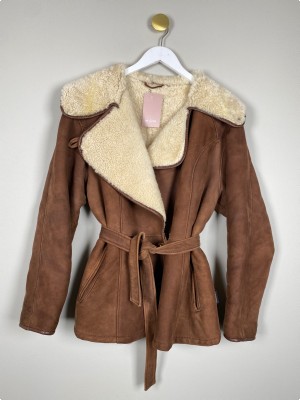 Jakke i rulamsskind str. 38