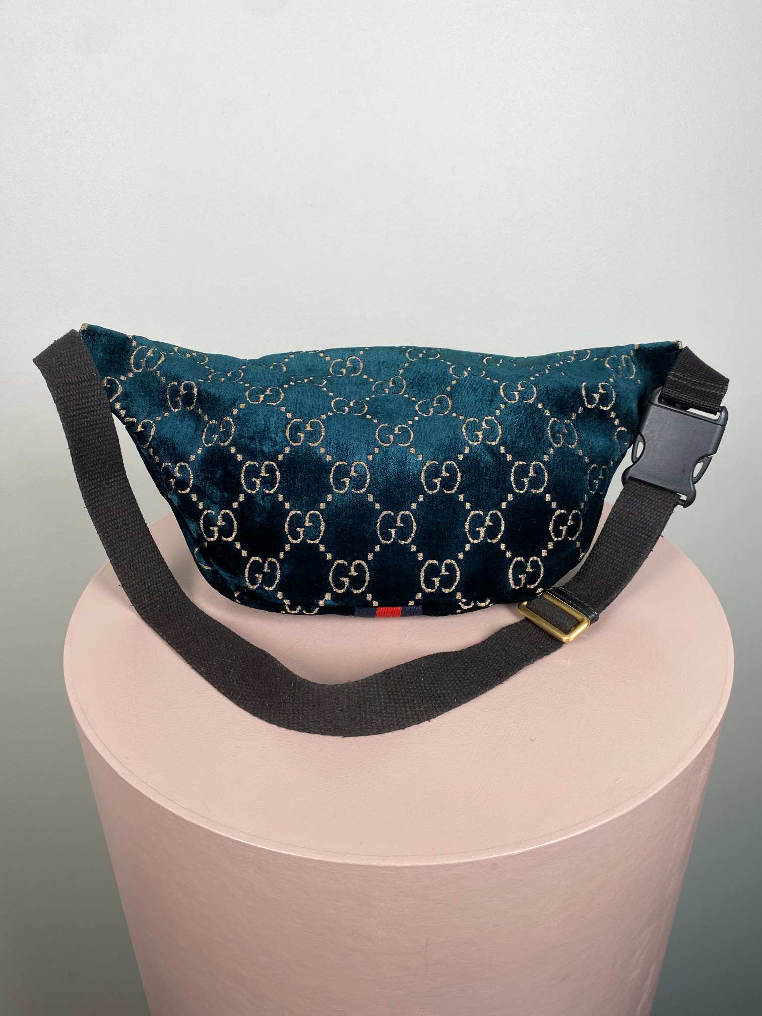 Gucci velvet bumbag, grøn - Billede 7