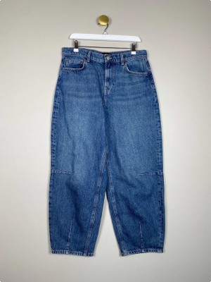 Next str. L <br/>  blå jeans med vidde i ben