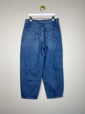 Next str. L <br/>  blå jeans med vidde i ben