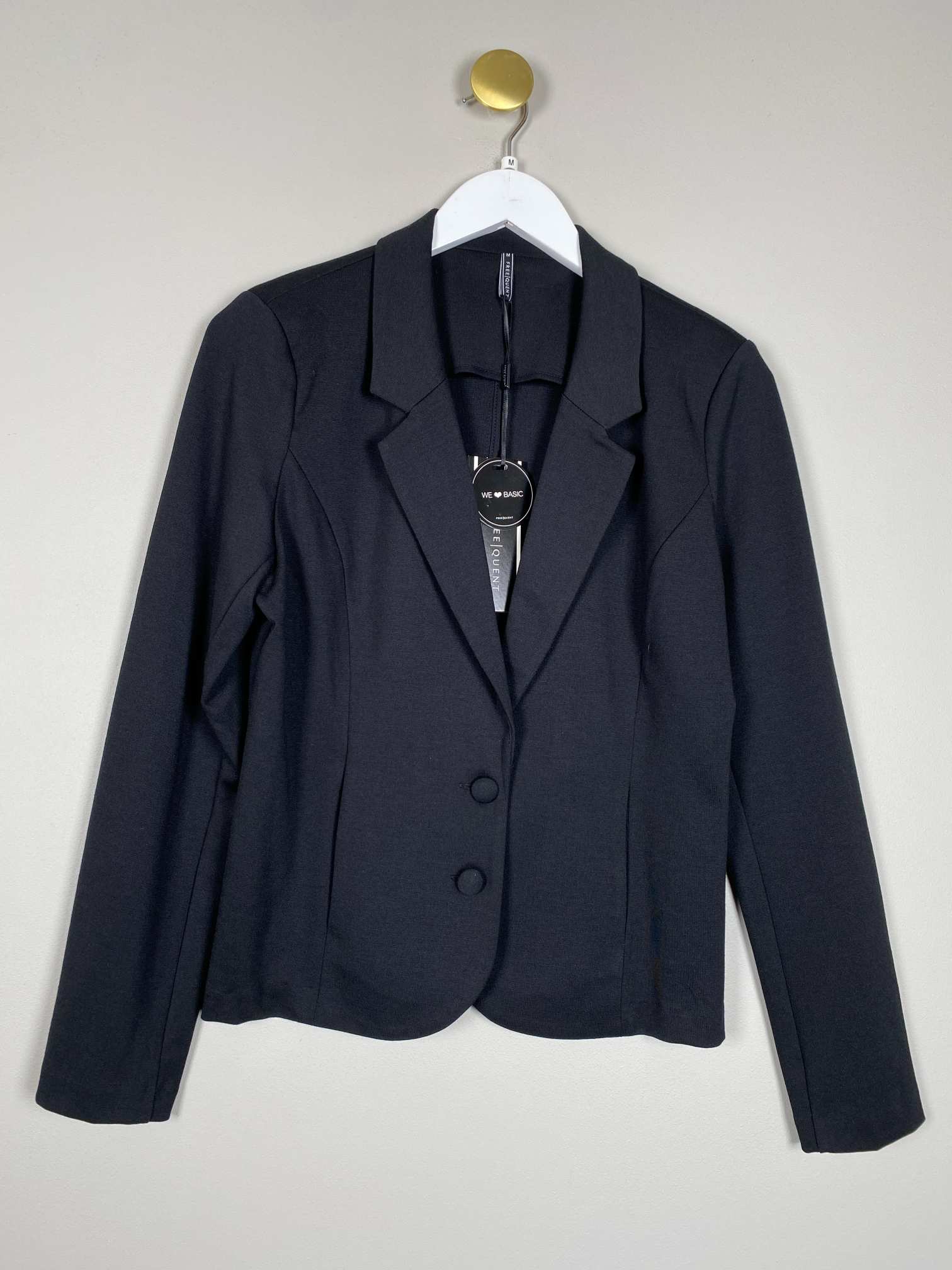 Free Quest str. M <br/> Sort blazer jakke