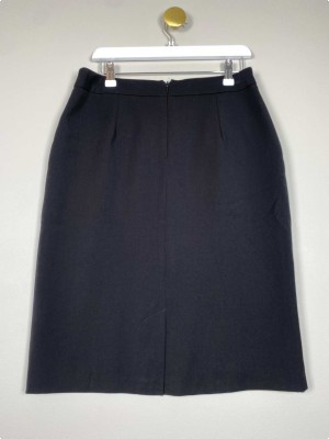 Brandtex Classic str. 38 <br/>  sort mellemlang nederdel