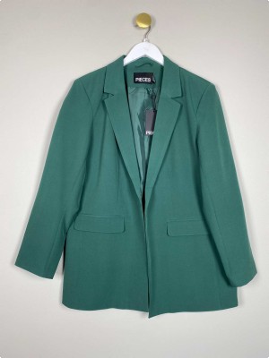 Pieces str. XXL <br/> grøn blazer