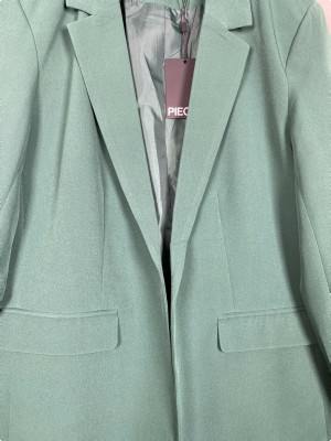 Pieces str. XXL <br/> grøn blazer