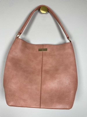 Rosemunde rosa skuldertaske