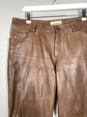 Rock'n Blue str. 40 <br/> brune skindbukser