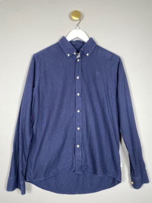 Les Deux str. S <br/> mellemblå skjorte