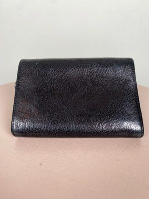 Mulberry pung <br/> mellemstor i sort læder