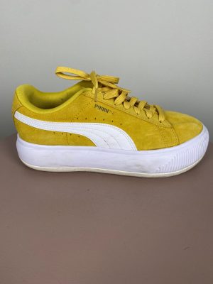 Puma str. 38 <br/> gul nubruk sneakers