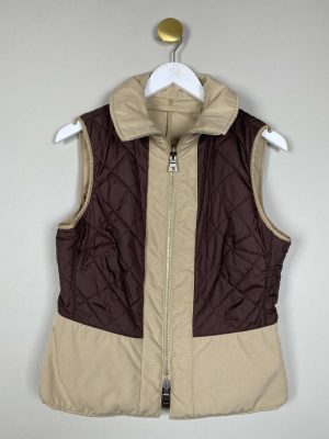 Prada str. S <br/> vendbar beige brun vest
