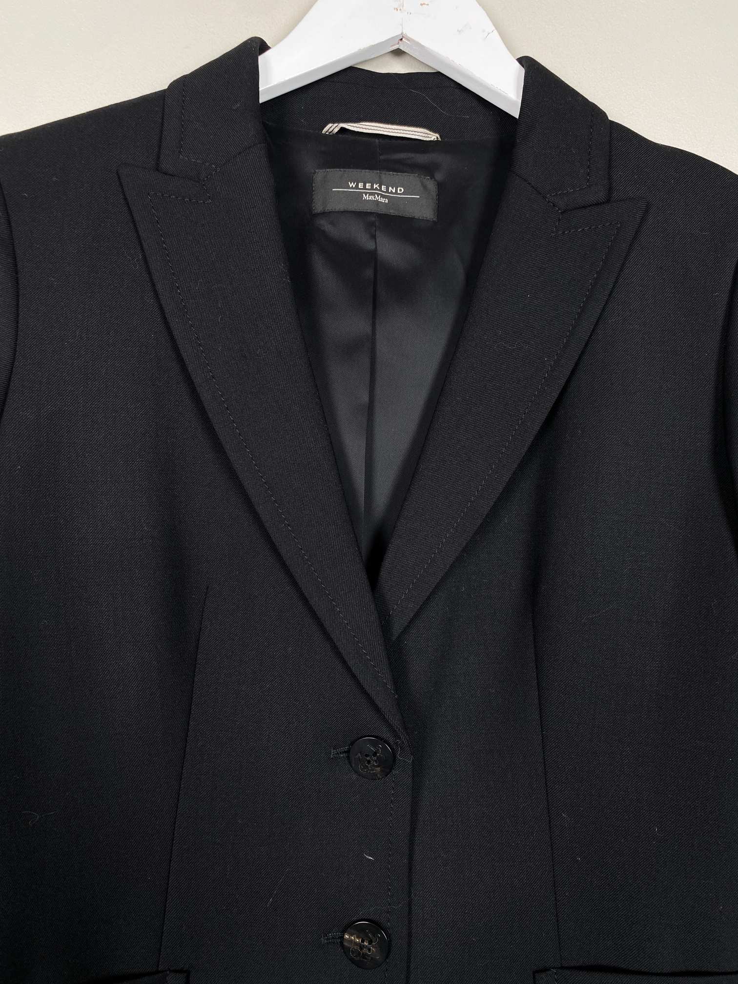 Weekend str. M <br/> sort blazer jakke - Billede 3