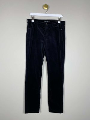 Marccain str. S <br/> sort velour jeans