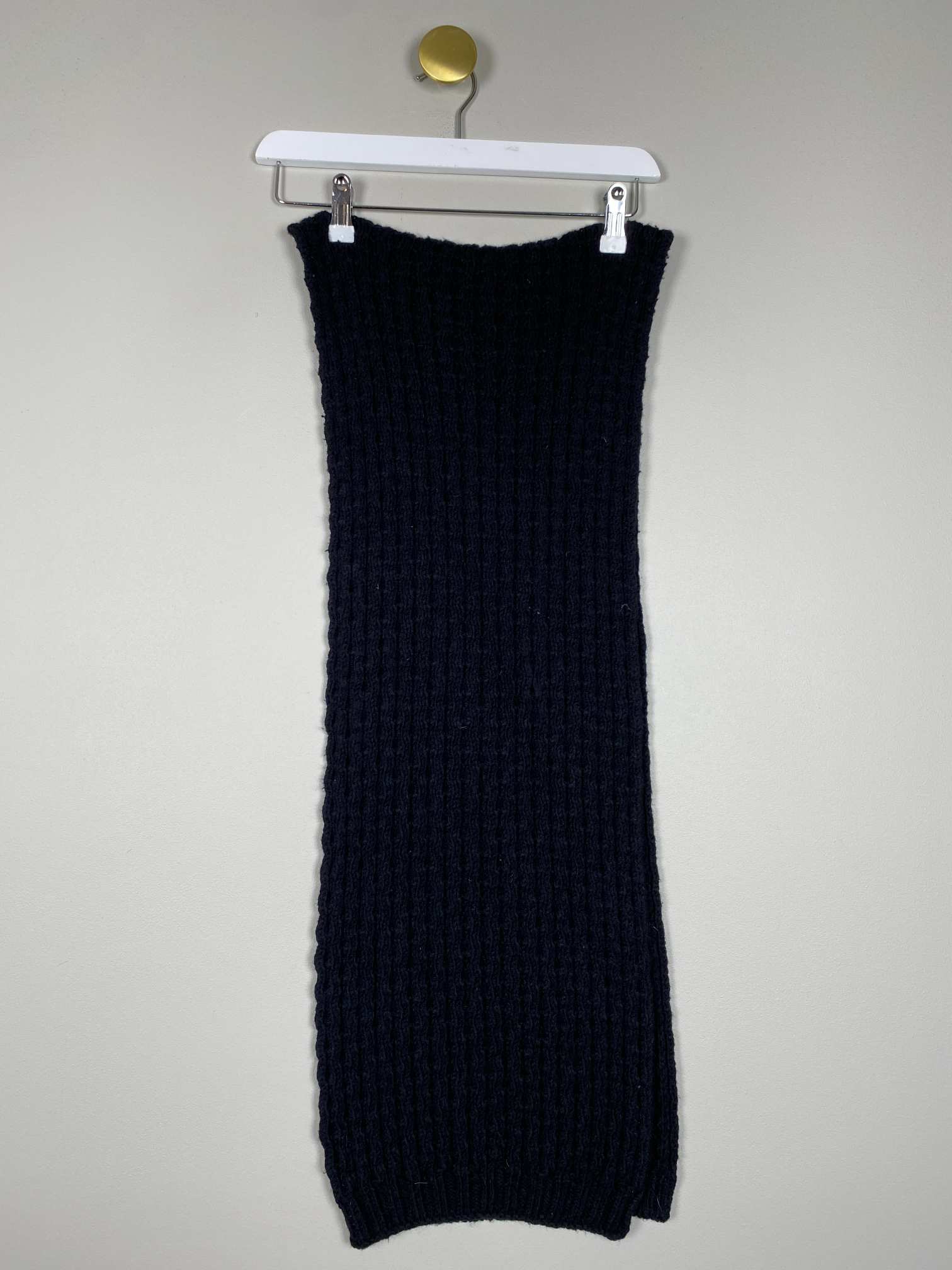 Emporio Armani <br/> sort strik halstørklæde