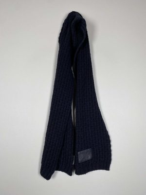 Emporio Armani <br/> sort strik halstørklæde