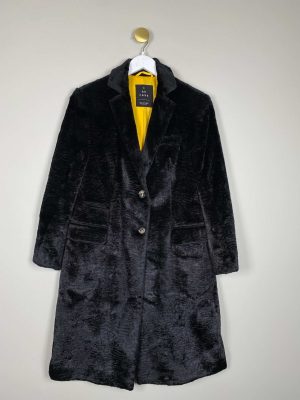 Sand I AM FAKE str. 40 <br/> Frakke fake fur