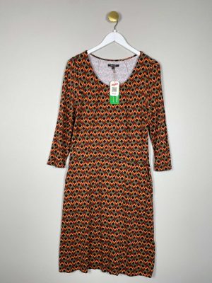 King Louie str. L <br/> mønstret kjole